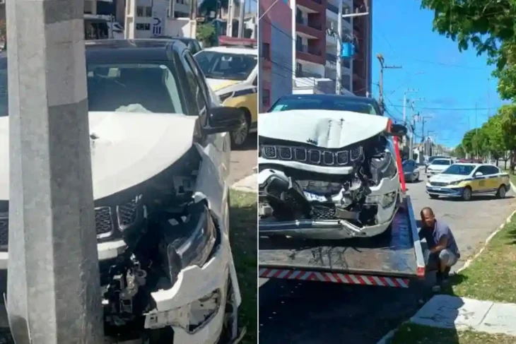 Bombeiros atendem 2 acidentes simultâneos em Aracaju